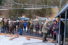 Eisschießen Jäger gegen Musikverein